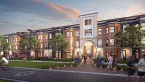 a new Onyx+East condominium complex in Carmel, Indiana